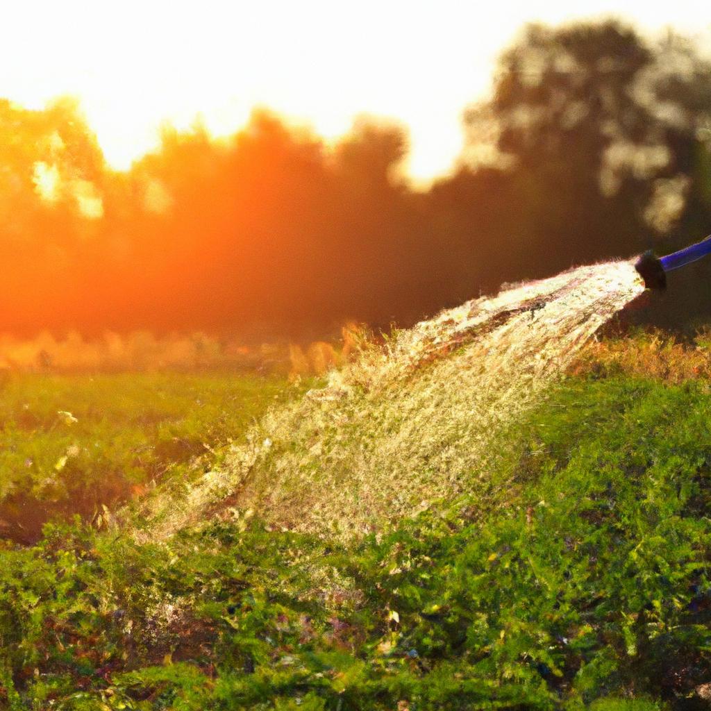 Técnicas de irrigação eficientes para promover a sustentabilidade na produção agrícola
