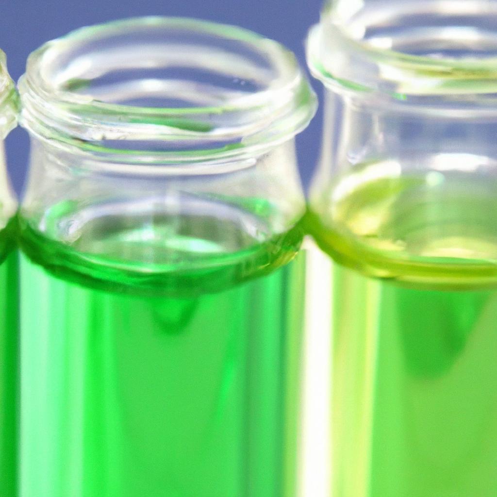 Redução do uso de produtos químicos nocivos