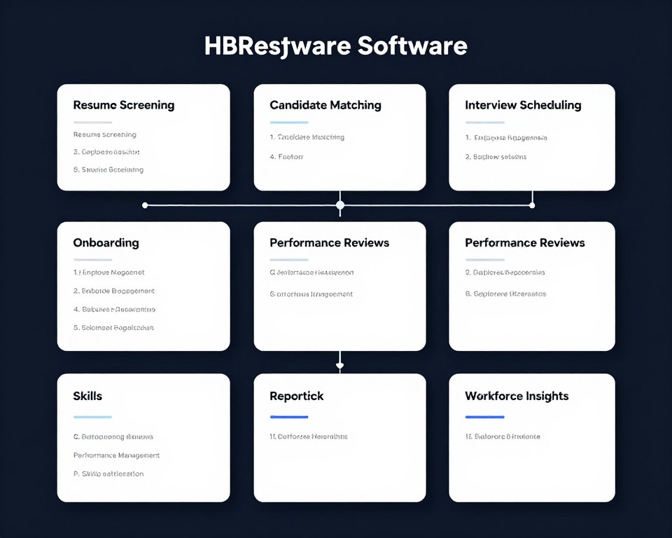 AI HR software features for hiring engagement performance and workforce insights
