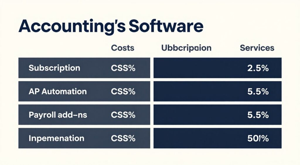 AI accounting software pricing and alternatives comparison