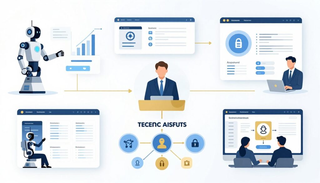 AI agent and robotic process automation in an enterprise environment AI agent and robotic process automation in an enterprise environment
