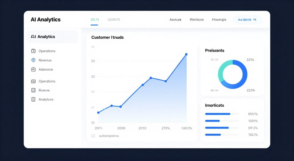 AI dashboard generation for operations and business performance