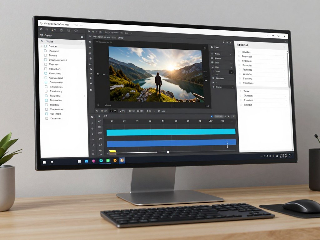 AI workflow combining script generation and video editing
