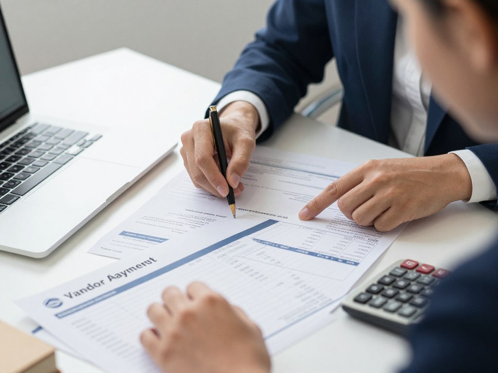 Business owner organizing ACH payments, wire transfers, and accounting integrations