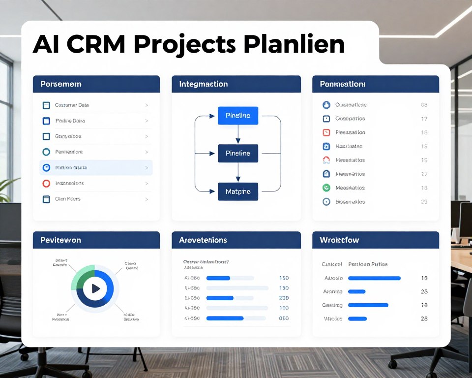 CRM implementation plan for data quality permissions workflow automation and AI validation