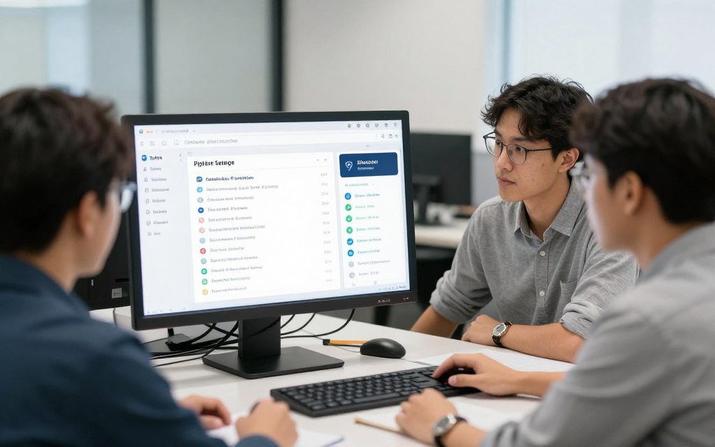 CRM sandbox pilot with sales and customer service users testing workflows