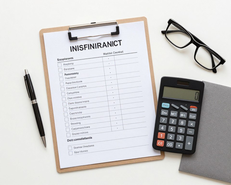 Checklist for comparing final expense insurance policies and life insurance quotes