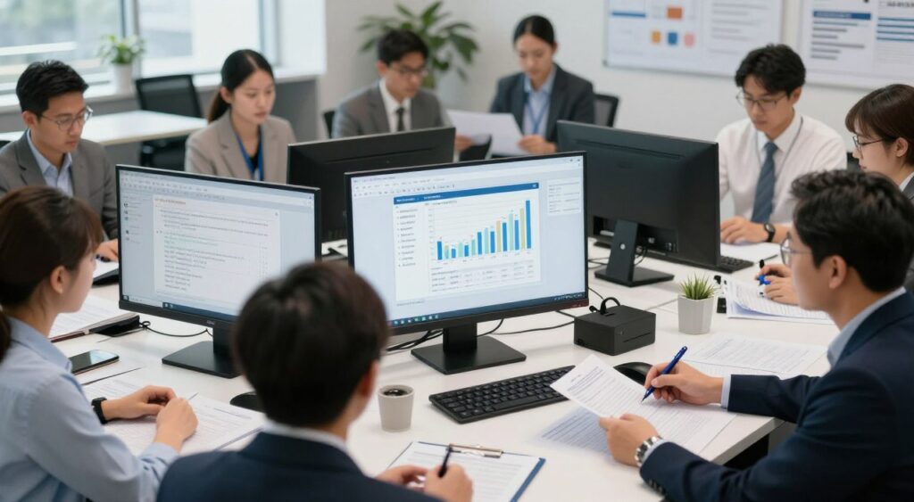 Enterprise reconciliation and financial control workflow for a large accounting team