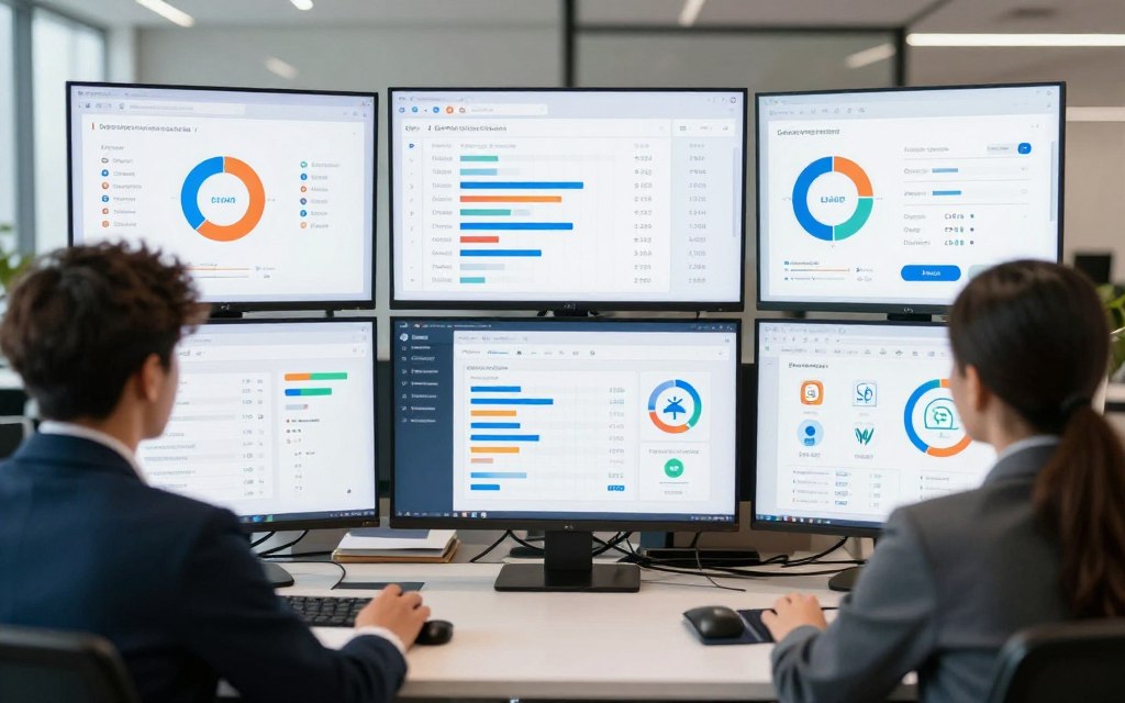 Global finance team reviewing Brex-style spend management controls