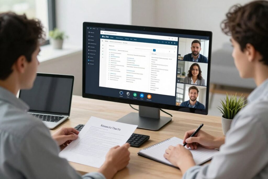 Google Workspace cloud files collaboration for a business team