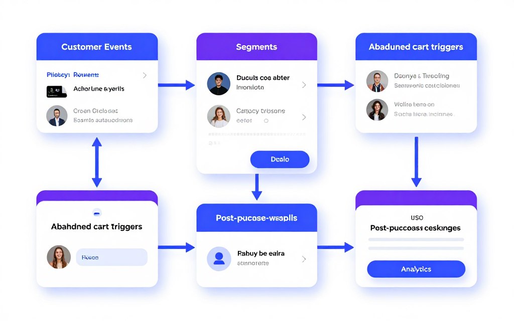 Klaviyo-style e-commerce email automation workflow Klaviyo-style e-commerce email automation workflow
