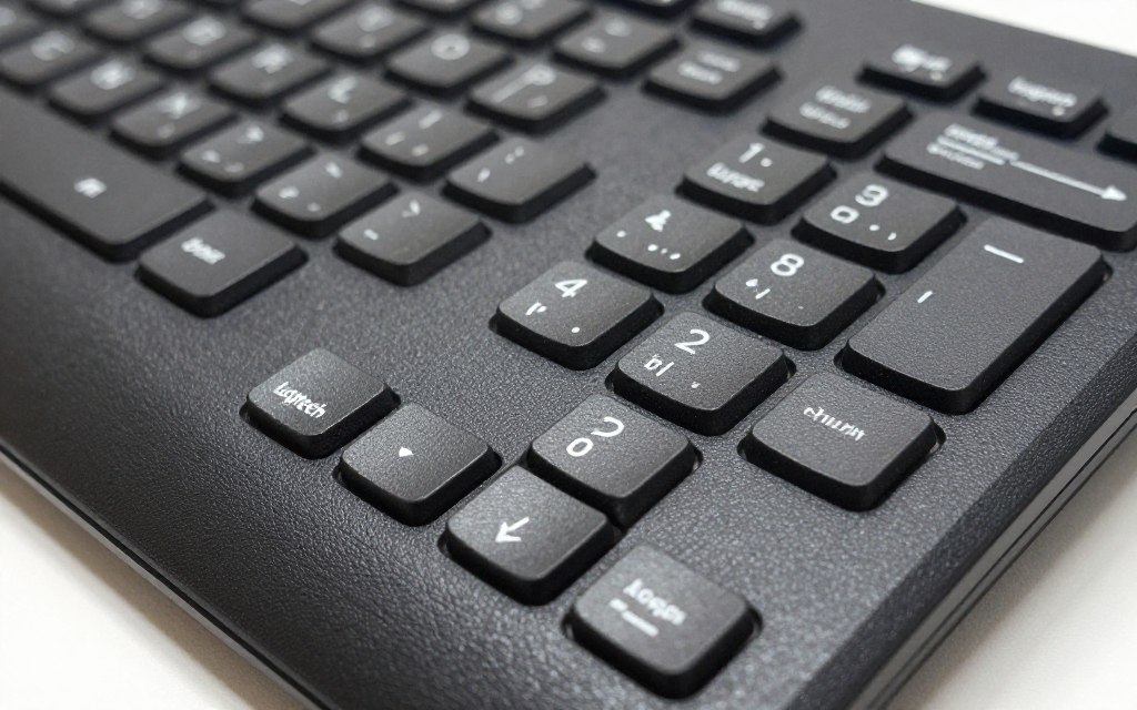 Logitech Ergo K860 palm rest and curved key wells