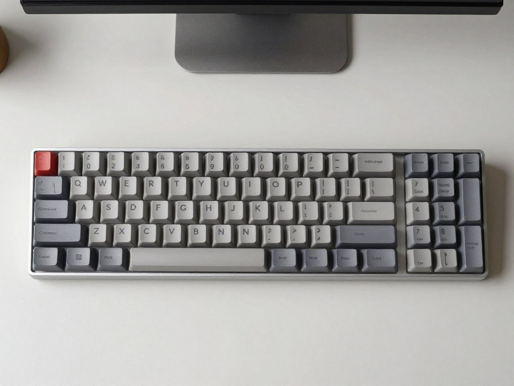 MoErgo Glove80 two halves on a desk