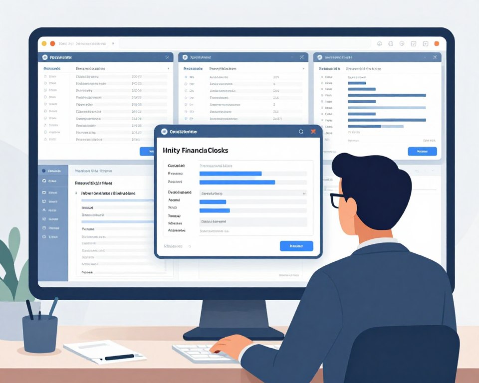 Multi-entity financial close and consolidation workflow across ERP systems