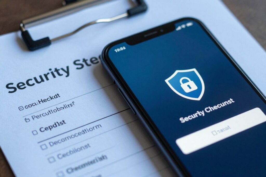 Secure account linking checklist for a personal finance app