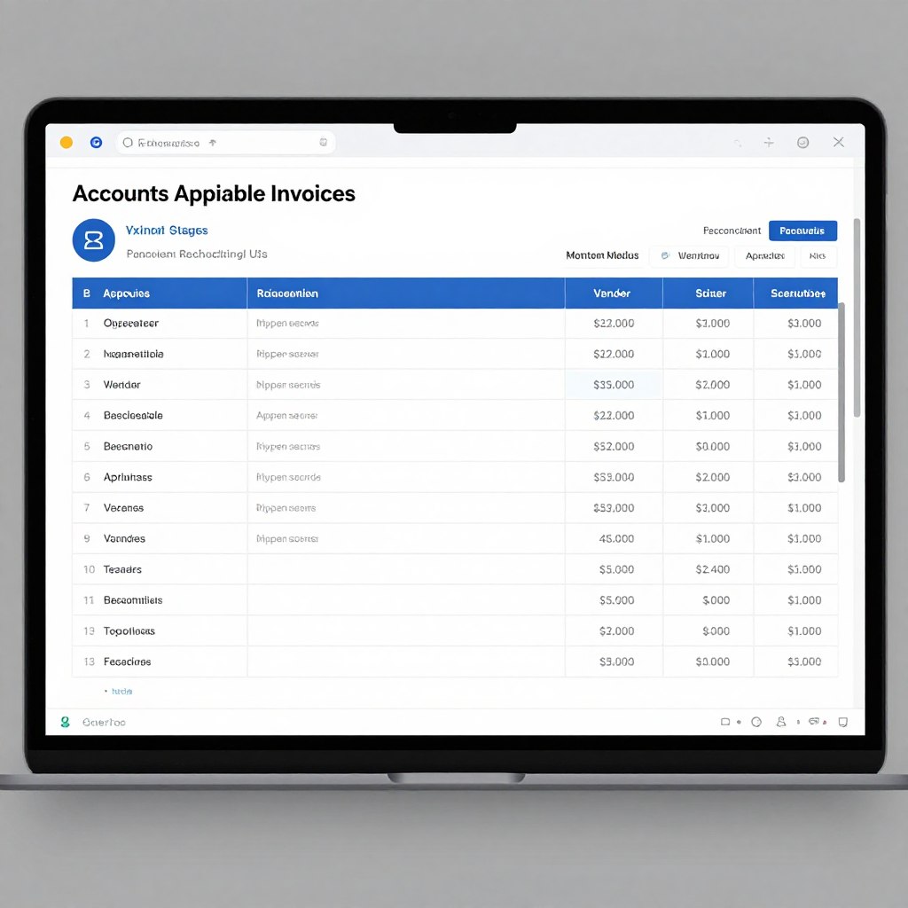 accounts payable automation dashboard showing bills approvals and payment scheduling