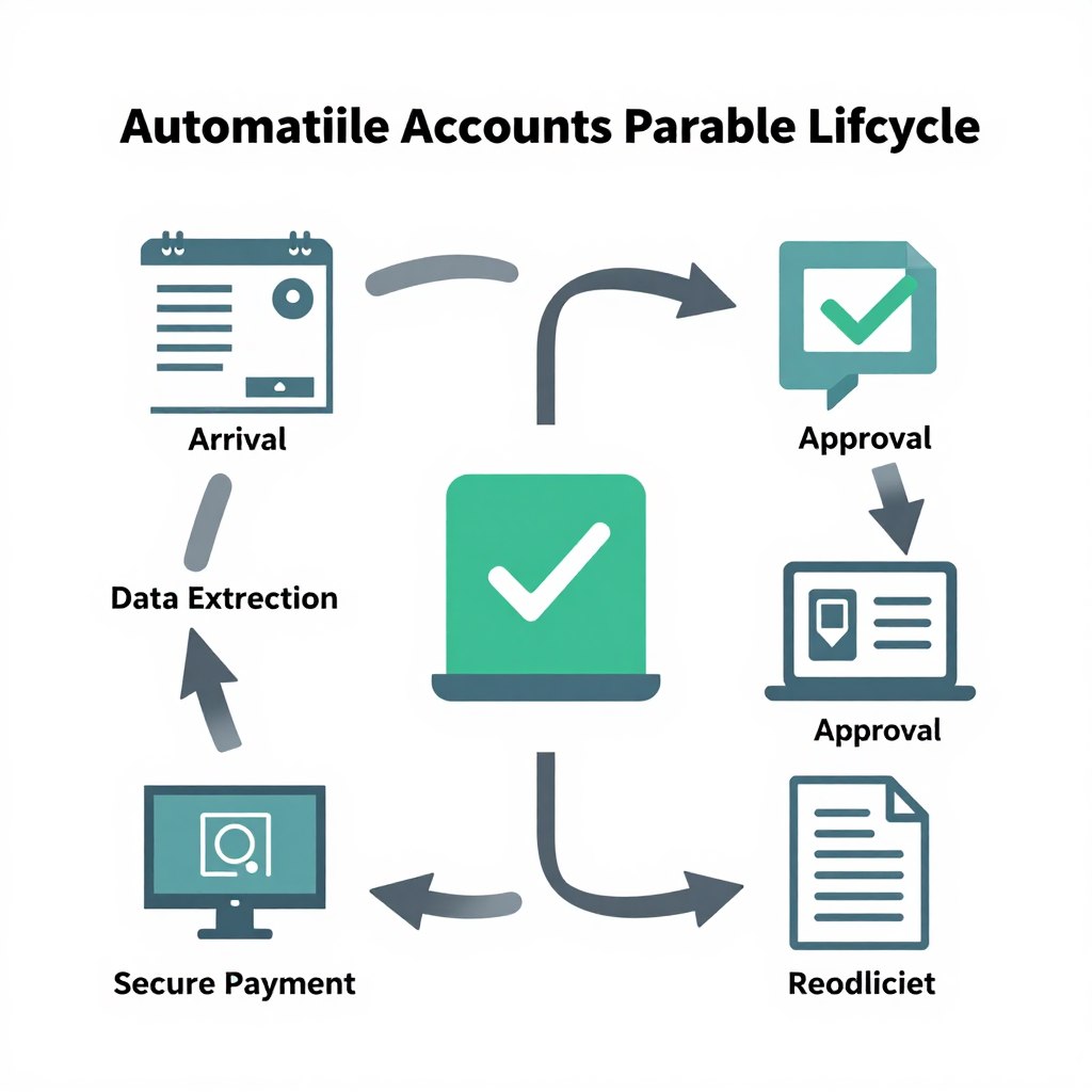 automated accounts payable lifecycle from invoice to reconciliation