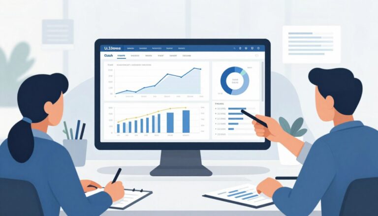 best AI accounting software for small business comparison dashboard