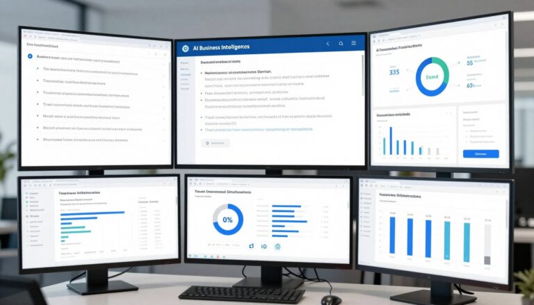 best AI business intelligence tools dashboard comparison