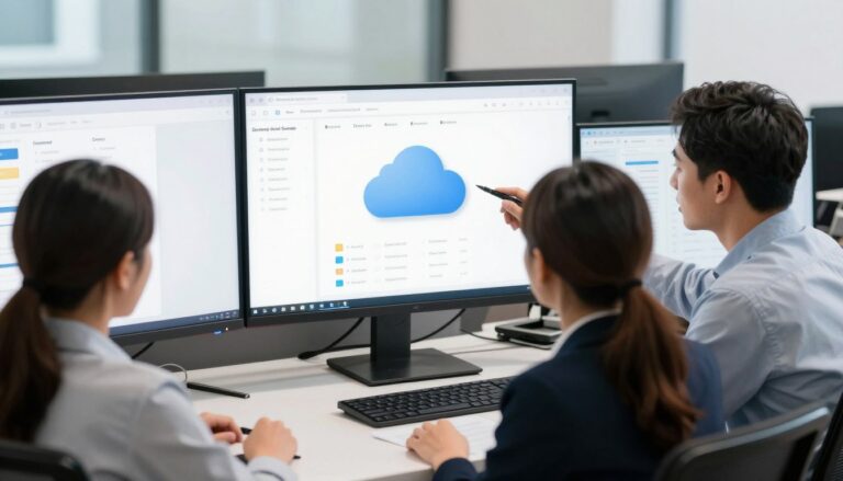 best cloud storage services dashboard for a US business