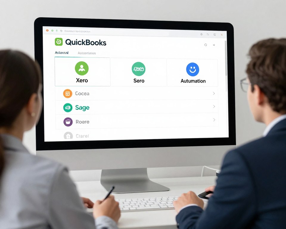 business owner choosing best AI accounting software for small business