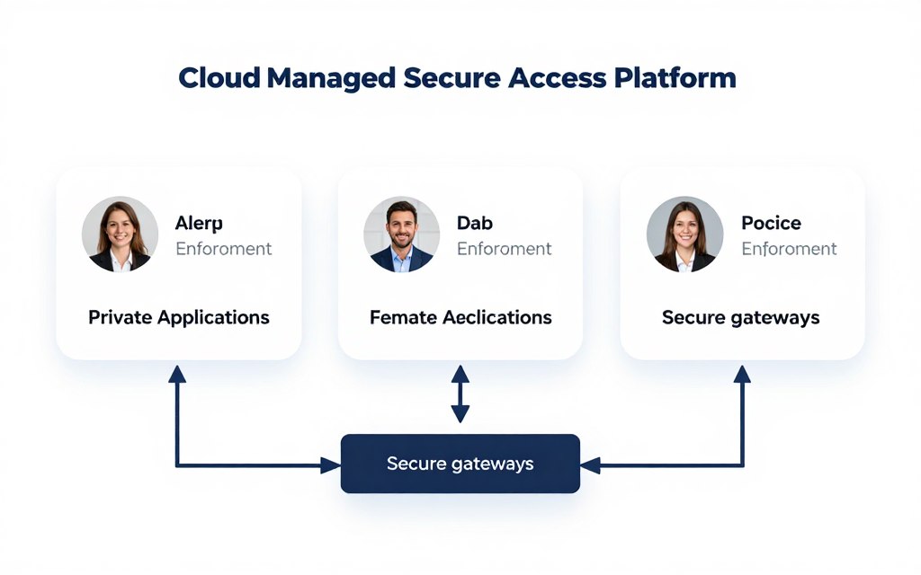 cloud-managed secure access network for business