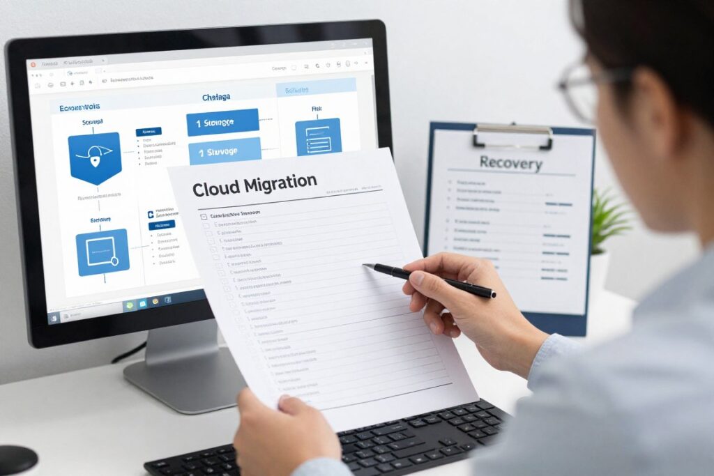 cloud storage migration checklist for IT administrators