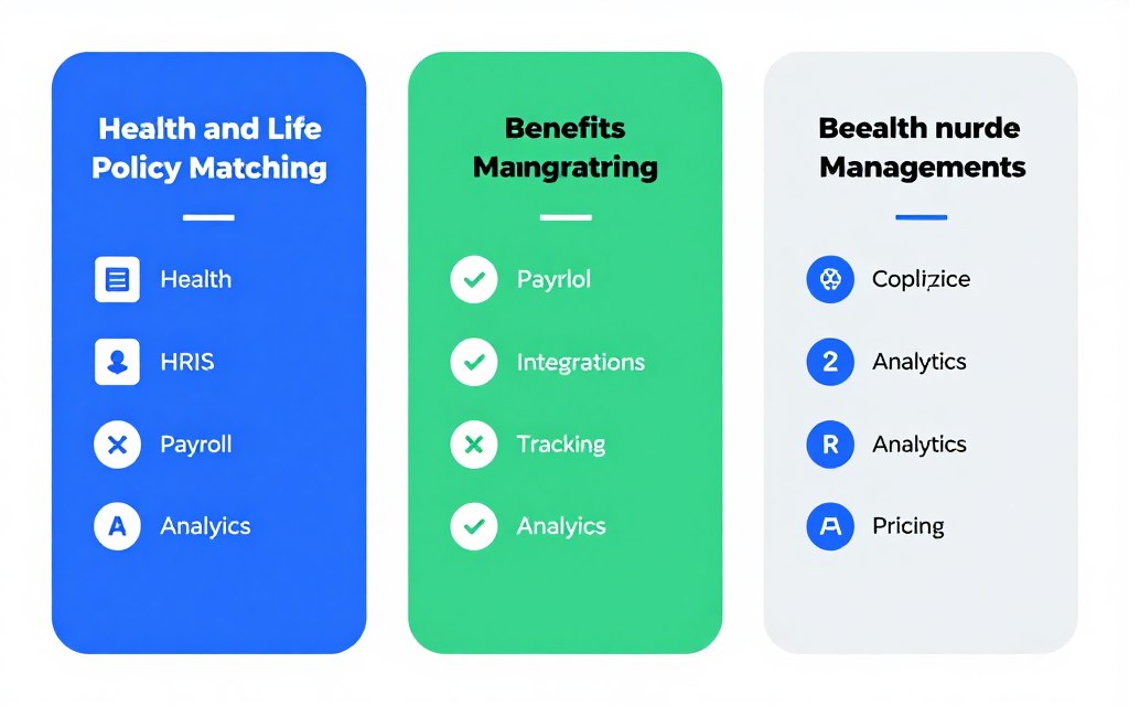 comparison of three benefits management platforms