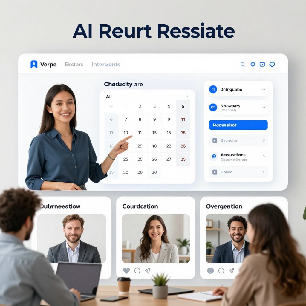 conversational AI recruiting assistant scheduling enterprise interviews