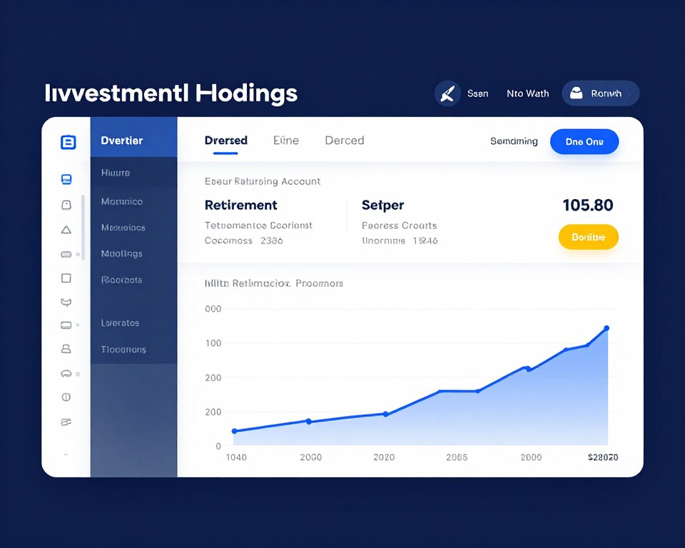 investment portfolio and real-time net worth analysis