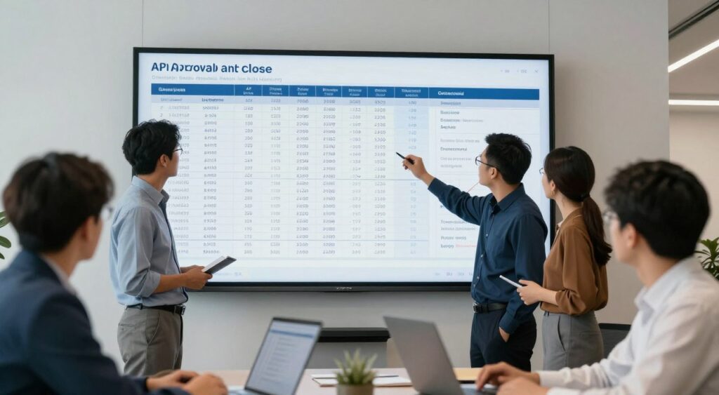 mid-sized financial management and accounts payable reporting