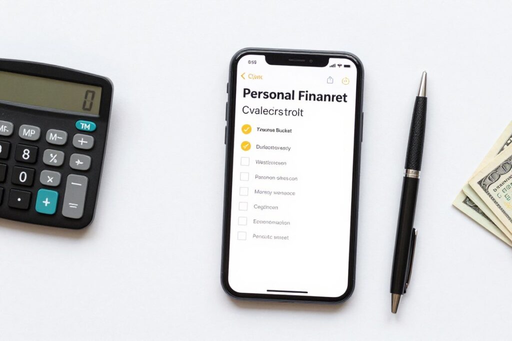 personal finance platform evaluation checklist