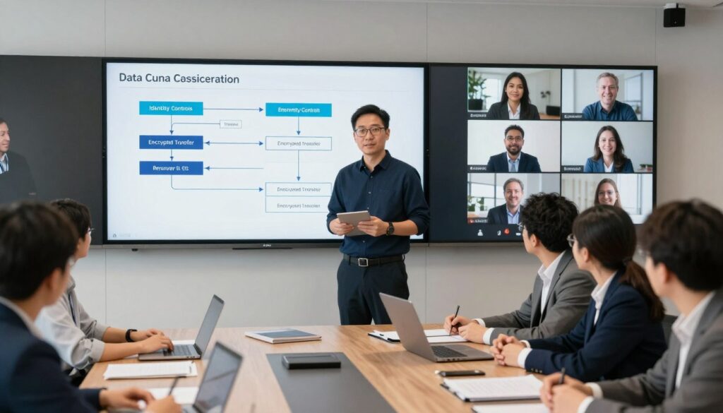 secure cloud migration plan for remote teams