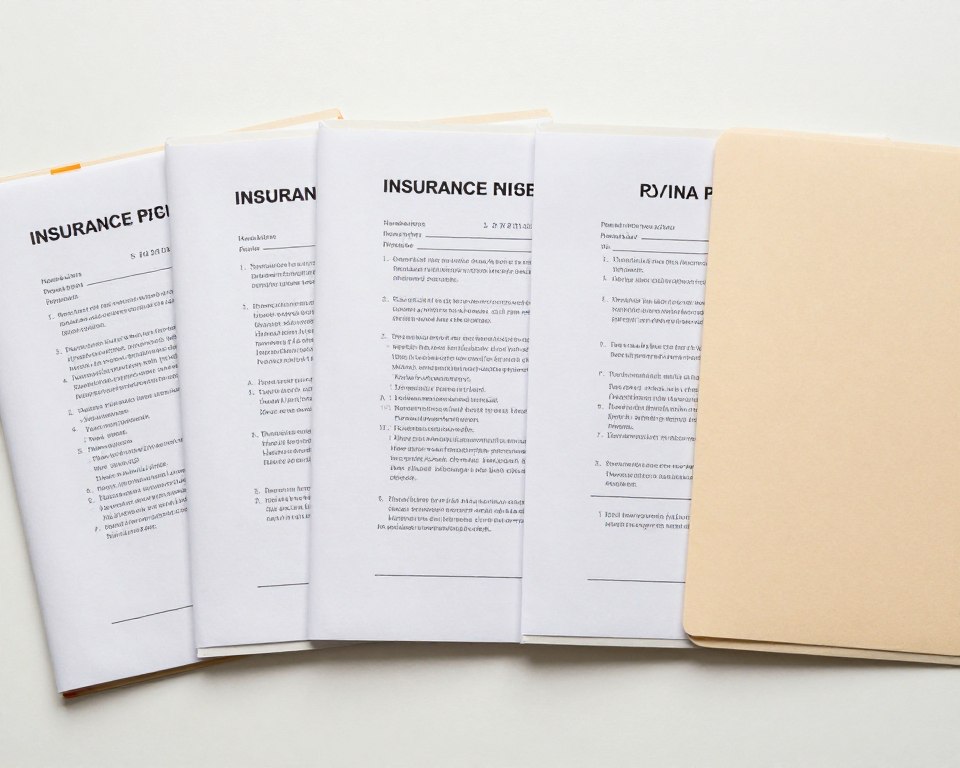 side-by-side comparison of five life insurance companies
